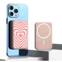 Powerbank magsafe 10000mAh - Rose - Customized by SmartCase Studios