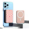 Powerbank magsafe 10000mAh - Rose - Customized by SmartCase Studios