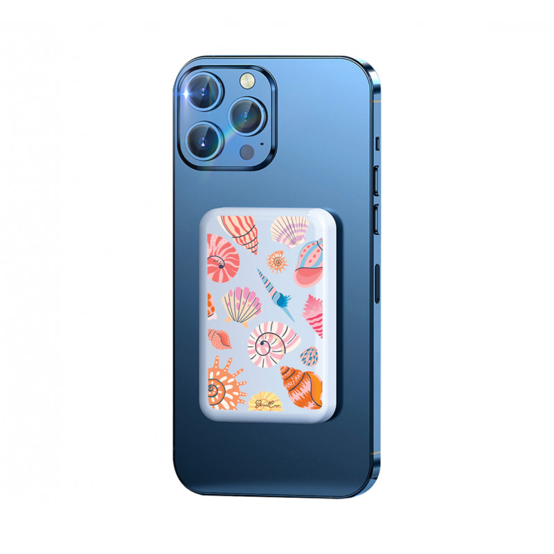 Powerbank magsafe 10000mAh - Blanc - Customized by SmartCase Studios