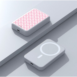 Powerbank magsafe 10000mAh - Blanc - Customized by SmartCase Studios