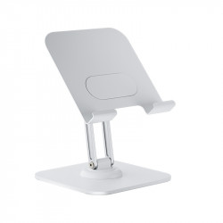 Support pliable en aluminium pour Smartphone et tablette - Blanc