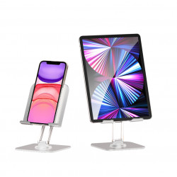 Support pliable en aluminium pour Smartphone et tablette - Blanc