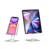 Support pliable en aluminium pour Smartphone et tablette - Blanc