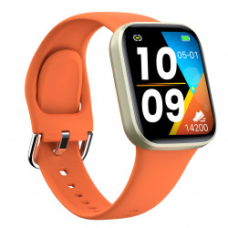Montre intelligente etanche avec fonction cardiaque - Orange