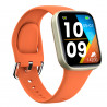 Montre intelligente etanche avec fonction cardiaque - Orange