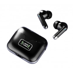Ecouteurs Bluetooth 5.3 intra auriculaire - Noir