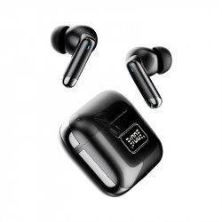 Ecouteurs Bluetooth 5.3 intra auriculaire - Noir