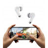 Ecouteurs Bluetooth 5.3 intra auriculaire - Blanc