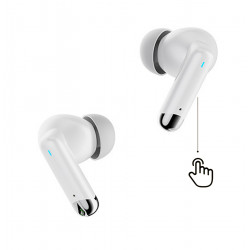 Ecouteurs Bluetooth 5.3 intra auriculaire - Blanc
