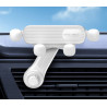 Support Voiture pour smartphone - orientation reglable - Blanc