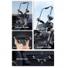 Support Voiture pour smartphone - orientation reglable - Blanc