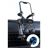 Support Voiture pour smartphone - orientation reglable - Noir