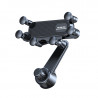 Support Voiture pour smartphone - orientation reglable - Noir