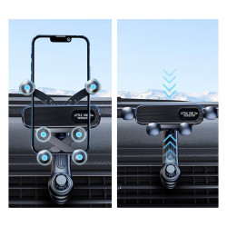 Support Voiture pour smartphone - orientation reglable - Noir
