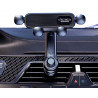 Support Voiture pour smartphone - orientation reglable - Noir