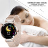 Montre Bluetooth connectee tactile - Or