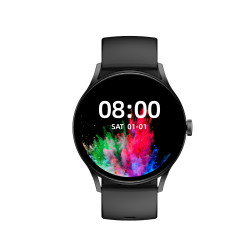 Montre intelligente waterproof IP68 avec fonction sante - Noire