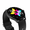 Montre intelligente waterproof IP68 avec fonction sante - Noire