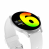 Montre intelligente waterproof IP68 avec fonction sante - Blanche