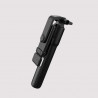 Perche a selfie Bluetooth avec flash integre - Noir