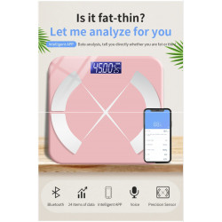 Balance connectee Bluetooth - Rose