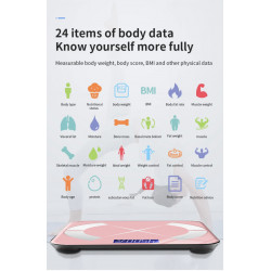 Balance connectee Bluetooth - Rose