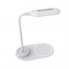 Lampe LED avec chargeur a induction - Noir