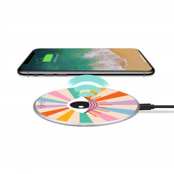 Chargeur a induction Argent - Eye