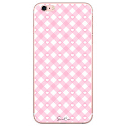 Coque iPhone 6/7/8/SE/SE2 - Pink Chess