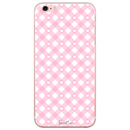 Coque iPhone 6/7/8/SE/SE2 - Pink Chess