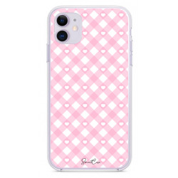 Coque iPhone 11 - Pink Chess