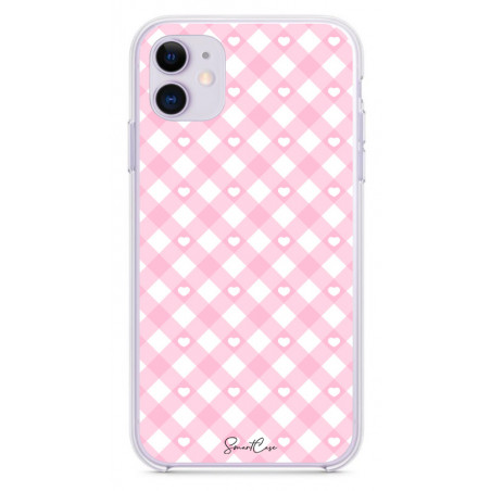 Coque iPhone 11 - Pink Chess