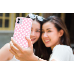 Coque iPhone 11 - Pink Chess