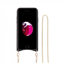 Coque pailletee avec emplacement pour CB et chaine bandouliere en...