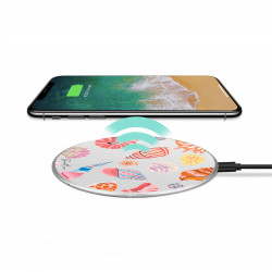 Chargeur a induction Argent - Beach mood