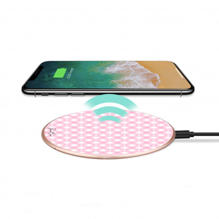 Chargeur a induction Rose - Pink Chess