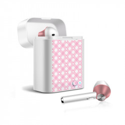 Ecouteurs Bluetooth Rose - Pink Chess