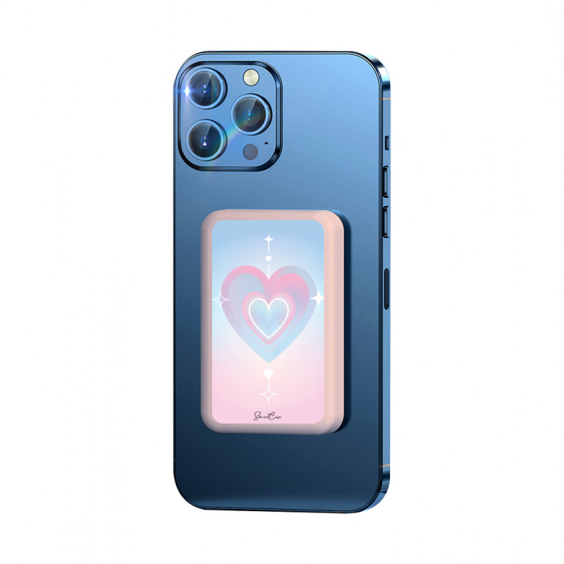 Powerbank magsafe 10000mAh - Rose - Customized by SmartCase Studios