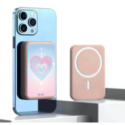 Powerbank magsafe 10000mAh - Rose - Customized by SmartCase Studios
