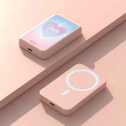 Powerbank magsafe 10000mAh - Rose - Customized by SmartCase Studios