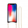 Coque pailletee avec emplacement pour CB et chaine bandouliere en...