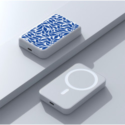 Powerbank magsafe 10000mAh - Blanc - Customized by SmartCase Studios