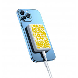 Powerbank magsafe 10000mAh - Blanc - Customized by SmartCase Studios