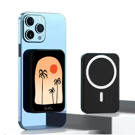 Powerbank magsafe 10000mAh - Noir - Customized by SmartCase Studios
