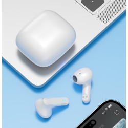 Ecouteurs Bluetooth stereo 5.0 - Blanc