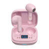 Ecouteurs Bluetooth stereo 5.0 - Rose