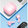 Ecouteurs Bluetooth stereo 5.0 - Rose
