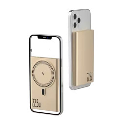 Batterie de secours magnetique Ultra fine 9mm - 5000mAh - Gold