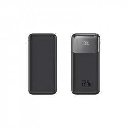 Power Bank double USB 10000mah avec affichage numerique - Noir