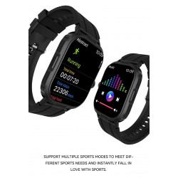 Montre connectee Bluetooth 5.0 avec suivi de la frequence...